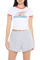 Lola Bunny Graphic Ringer Tee