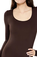 Contour Sculpt Long-Sleeve Jumpsuit