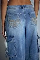 Bratz Embroidered Cargo Jeans