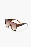 Tortoiseshell Shield Sunglasses