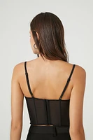 Sheer Bustier Sweetheart Cami