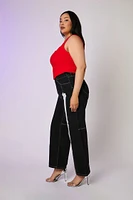 Skeleton 90s-Fit Wide-Leg Jeans