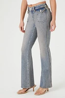 Stretch-Denim Bootcut Jeans