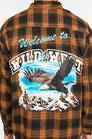 Plaid Wild West Graphic Shirt