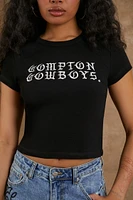 Compton Cowboys Embroidered Tee