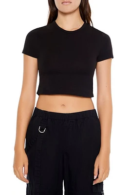 Cropped Crew Tee