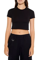 Cropped Crew Tee