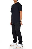 Toggle Drawstring Cargo Joggers