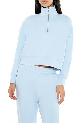 Half-Zip Cropped Pullover