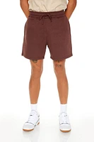 Cotton-Blend Drawstring Shorts