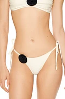 Rosette String Bikini Bottoms