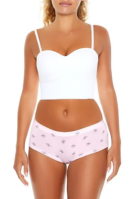 Bow Print Shortie Panties