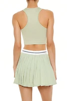 Active Ribbed Crop Top