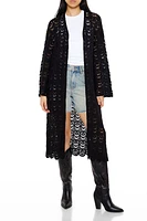 Crochet Longline Kimono
