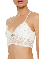 Seamless Rosette Floral Bralette