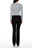 High-Rise Flare Leggings