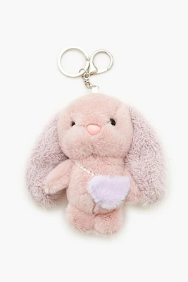 Plush Bunny Keychain