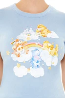 Ribbed Knit Care Bears Baby Tee