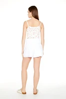 Smocked Pull-On Shorts