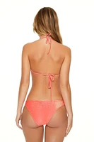 Shimmer Cheeky Bikini Bottoms