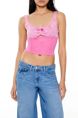 Cutout Bow Crop Top