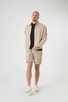 Textured Trucker Jacket