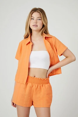 Smocked Pull-On Shorts