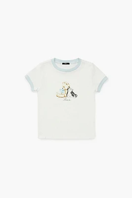 Girls Love Is Ringer Tee (Kids)