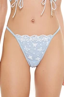 Butterfly Corset Cami & Panties Set