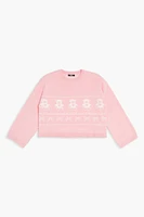 Girls Teddy Bear Sweater (Kids)