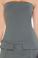 Cargo Tube Mini Dress