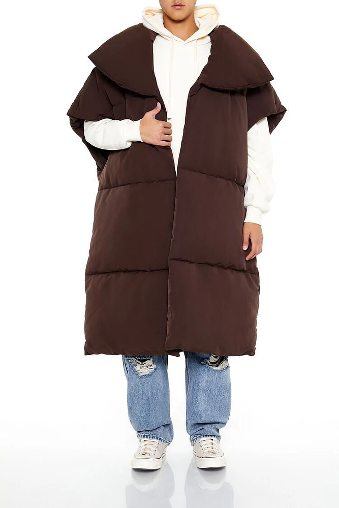 Oversized Longline Puffer Vest