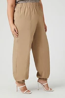 Plus Mid-Rise Pocket Joggers