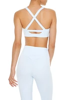Crisscross Cutout Sports Bra
