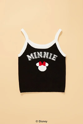 Girls Disney Minnie Mouse Sweater-Knit Cami (Kids)