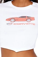 Corvette Graphic Cropped Tee