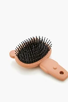 Teddy Bear Graphic Hair Brush