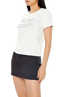 Rhinestone Birthday Queen Tee