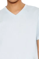 Basic Cotton V-Neck Tee