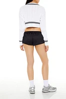 Striped 64 Low-Rise Shorts