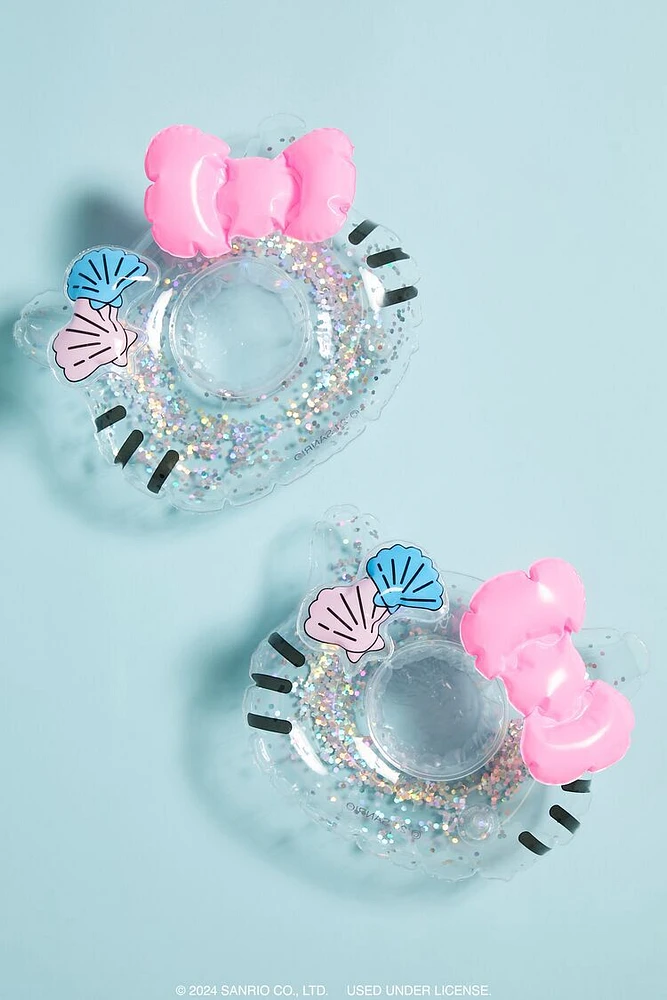 Seashell Hello Kitty Pool Float Drink Holder Set  - 2 pack