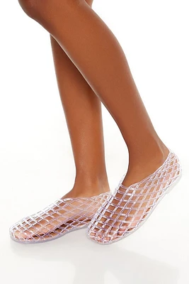 Sheer Netted Flats