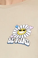 Be Kind Floral Graphic Tee