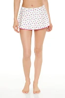 Ditsy Floral Swim Cover-Up Skirt