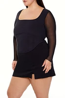 Plus Contour Sculpt Corset Top