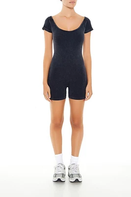 Seamless Ribbed Romper