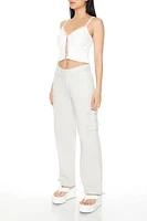 High-Rise Cargo Pants