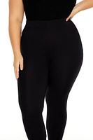 Plus Cotton-Blend Leggings