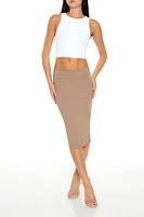 Ponte Midi Pencil Skirt