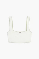Rosette Two-Tone Bralette